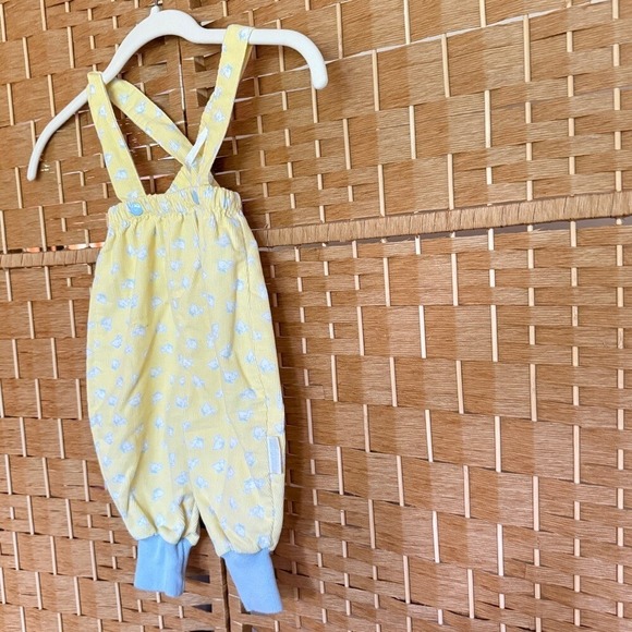 Peter Rabbit & Friends Baby 6 Months Overall Yellow / Baby Blue Duck Overalls - Picture 8 of 14